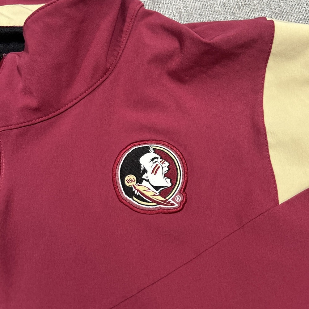 Florida State Men's 2XL Nike Coach Lightweight Short Sleeve Jacket FSU DC6328 - Picture 6 of 15
